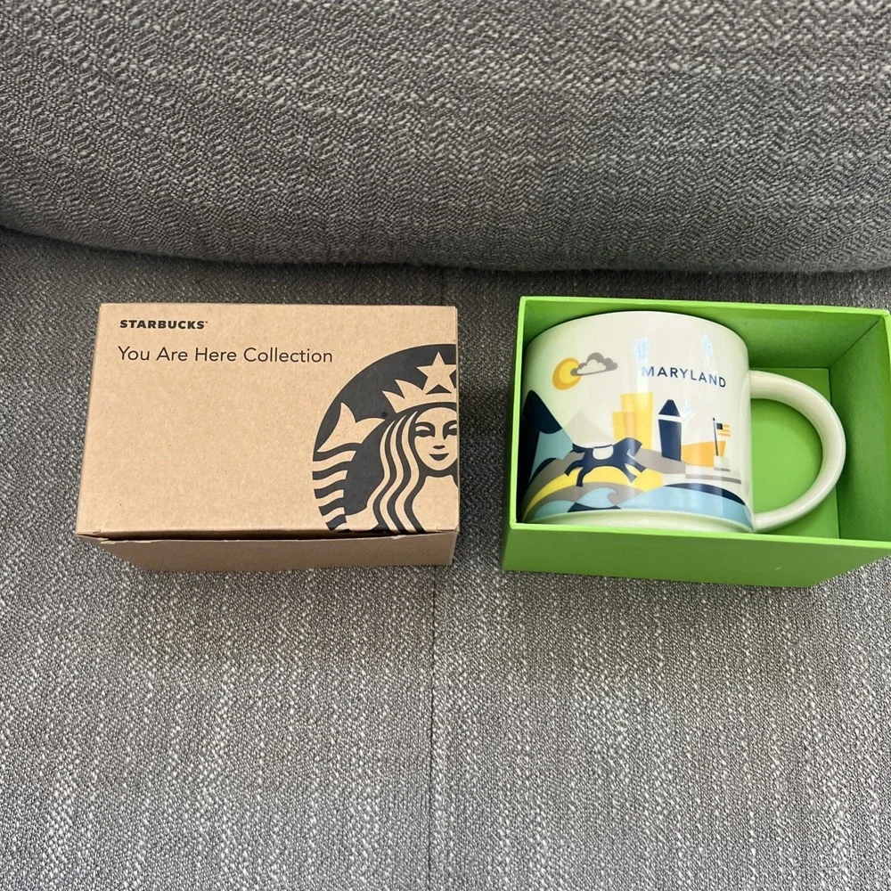 Starbucks Maryland You Are Here Collection Coffee Mug NEW IN BOX